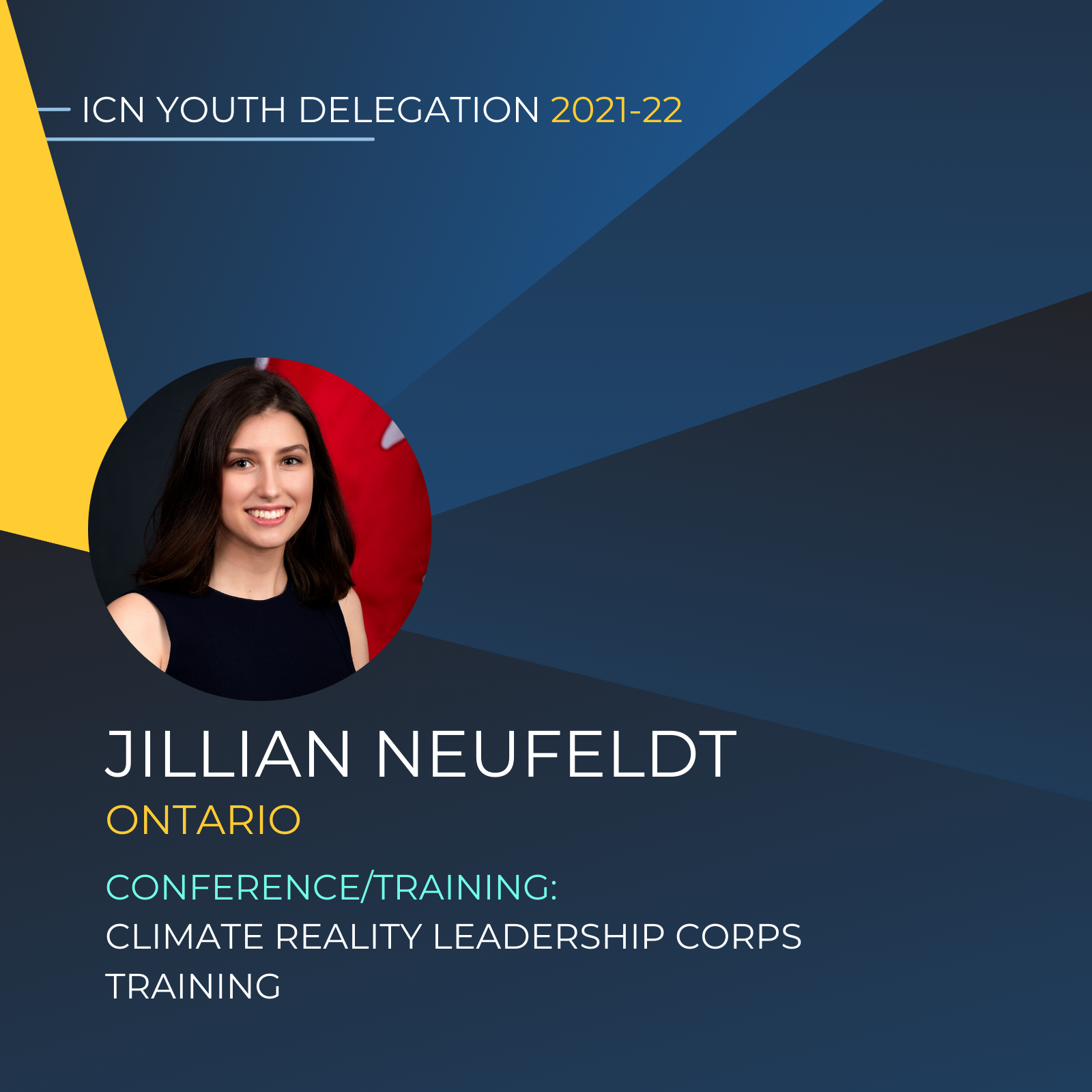 Jillian Neufeldt Icn Youth Delegate 2021 22 Inter Council Network Réseau De Coordination Des 5144